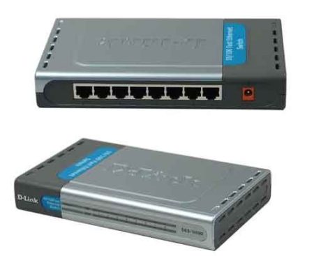 HUB D-Link 8 port DES-1008D Switch