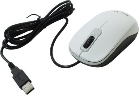 Genius egér DX-110 Fehér USB