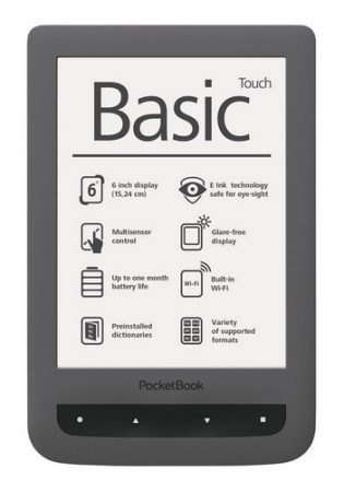 PocketBook Basic Touch  E-book olvasó szürke