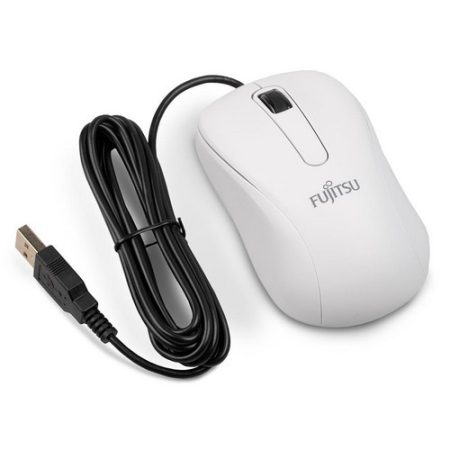 MOU Fujitsu M520 egér USB 1000dpi fehér OEM