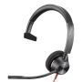 HP Poly Blackwire 3310 USB-C/+A mono vez. headset
