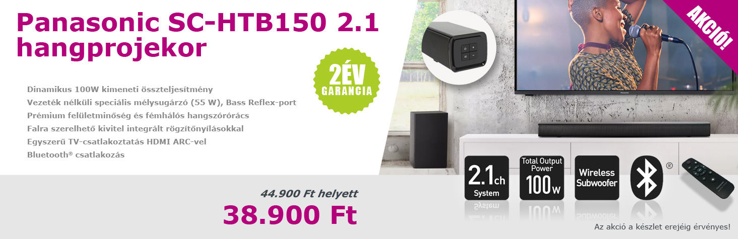 Panasonic SC-HTB150 Soundbar Panasonic SC-HTB150 Soundbar